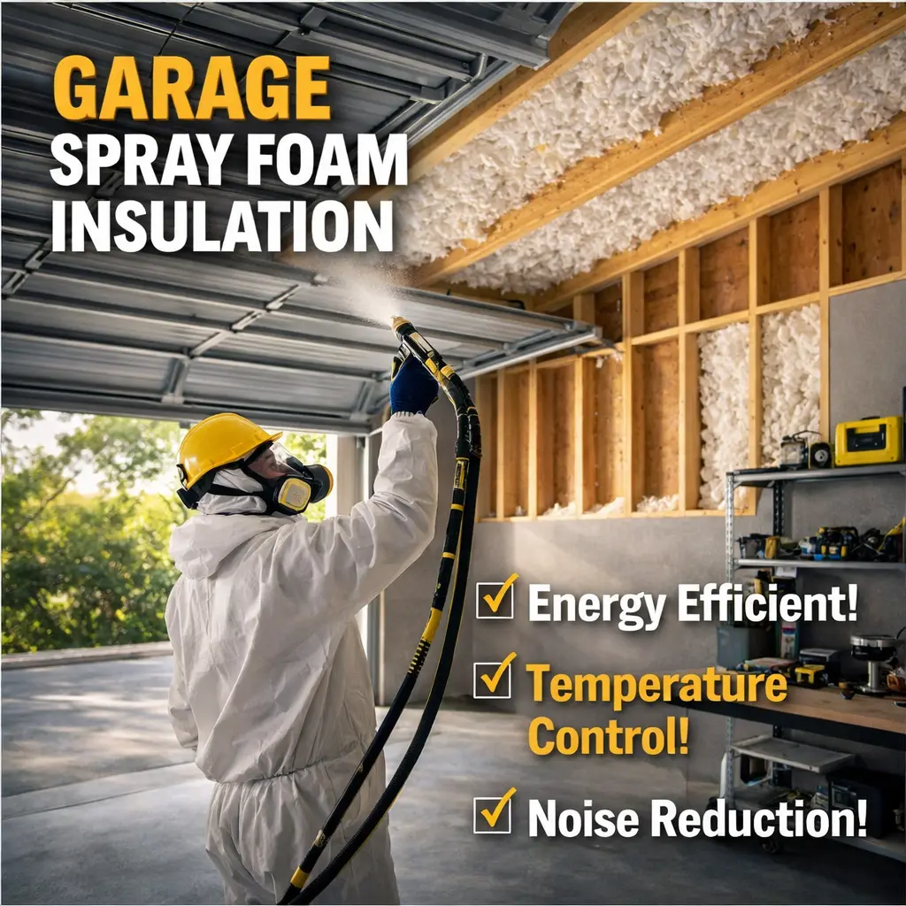 garage spray foam insulatio in Brisbane