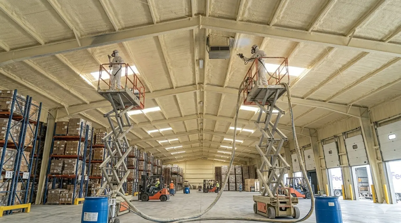 spray foam insulation Logistics & Distribution Centres